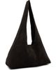 St. Agni St. Agni Brown Suede Soft Bag - 2