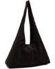 St. Agni St. Agni Brown Suede Soft Bag - 3