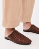 St. Agni St. Agni Bunto Woven Slides Chestnut - 3