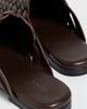 St. Agni St. Agni Bunto Woven Slides Chocolate - 4