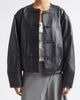 ST. AGNI ST. AGNI Button Detail Leather Jacket - 1