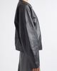 ST. AGNI ST. AGNI Button Detail Leather Jacket - 4