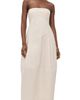 St. Agni St. Agni Canvas Pleat Cocoon Dress Shell - 1