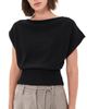 St. Agni St. Agni Cashmere Asymmetrical Top Black - 1