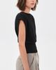 St. Agni St. Agni Cashmere Asymmetrical Top Black - 4