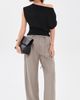 St. Agni St. Agni Cashmere Asymmetrical Top Black - 5
