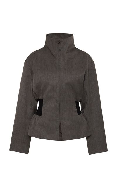 St. Agni St. Agni Contour WoolBlend Flight Jacket