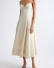 ST. AGNI ST. AGNI Cotton Blend Cami Midi Dress - 1