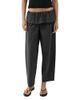 St. Agni St. Agni Cotton Blend Peplum Pants - 1
