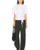 St. Agni St. Agni Cotton Jersey Split Back Tee - 4