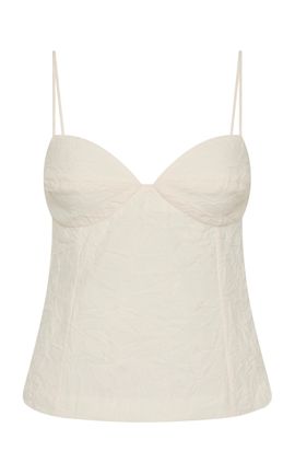 St. Agni St. Agni Crushed Cami Silk Top