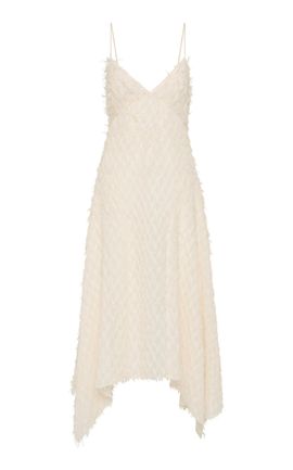 St. Agni St. Agni Deco Fringe Slip Dress