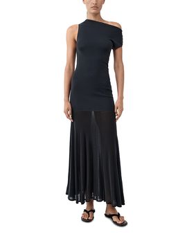 St. Agni St. Agni Fine Jersey Circle Hem Dress