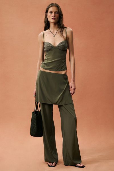 St. Agni St. Agni for FWRD Transparent Sarong Pant