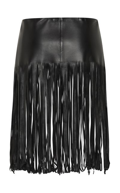 St. Agni St. Agni Fringe Belt Skirt