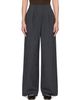 St. Agni St. Agni Gray Relaxed Pleat Trousers - 1