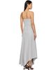 St. Agni St. Agni Gray Strapless Cotton Jersey Midi Dress - 3