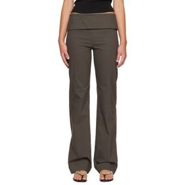 St. Agni St. Agni Gray Studio Trousers