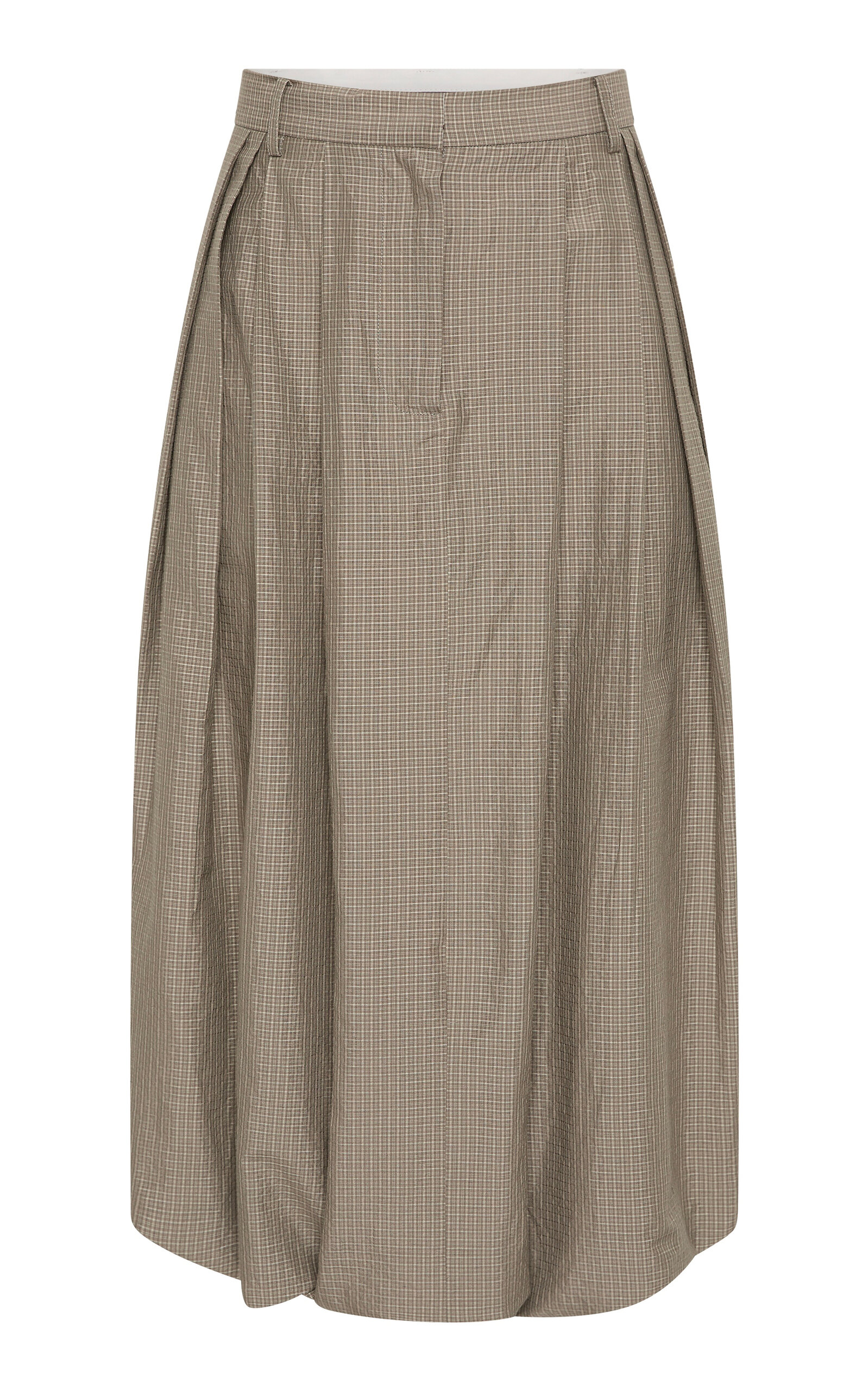 St. Agni St. Agni Hybrid Balloon Linen Skirt