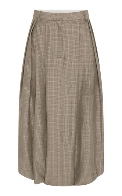 St. Agni St. Agni Hybrid Balloon Linen Skirt