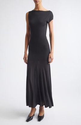 ST. AGNI ST. AGNI Jersey Circle Hem Maxi Dress