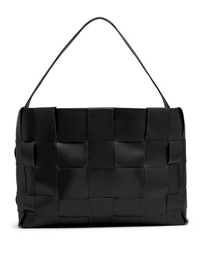 St. Agni St. Agni Large Woven Leather Tote