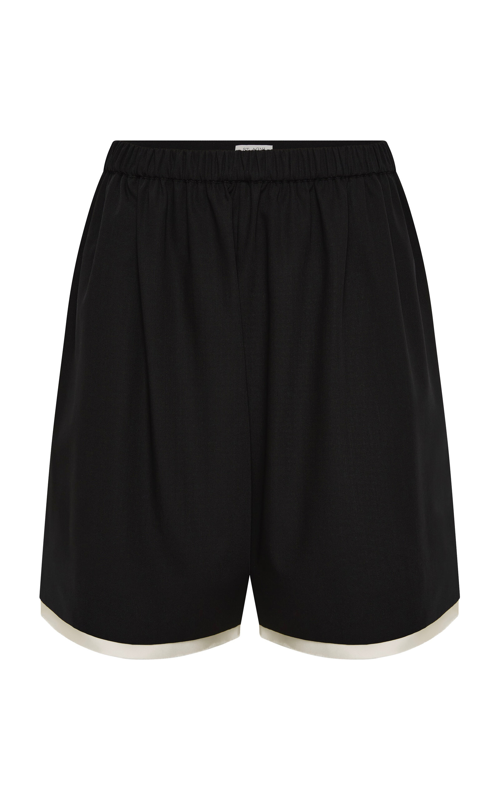 St. Agni St. Agni Layered Bermunda Wool Shorts