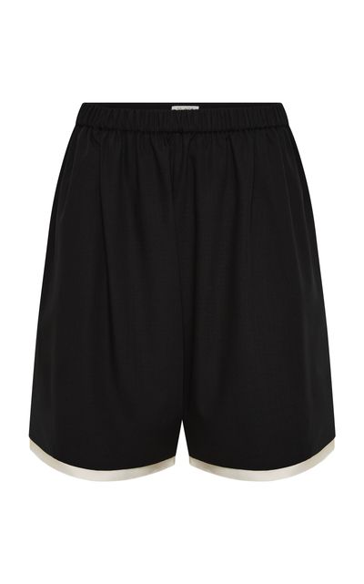 St. Agni St. Agni Layered Bermunda Wool Shorts