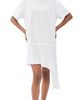St. Agni St. Agni Layered Tee Mini Dress Off White - 1