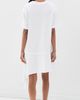 St. Agni St. Agni Layered Tee Mini Dress Off White - 3