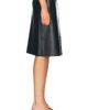 St. Agni St. Agni Leather Everyday Wrap Skirt - 2