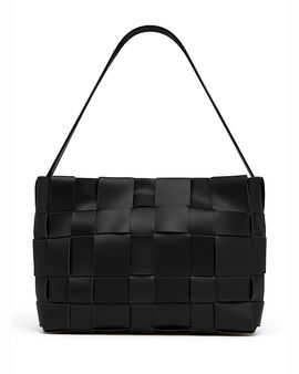 St. Agni St. Agni Mini Woven Leather Tote