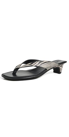 St. Agni St. Agni Opanka Heeled Flip Flops Savannah