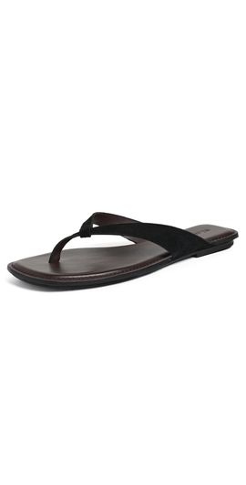 St. Agni St. Agni Opanka Suede Sandals Black/Coffee