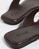St. Agni St. Agni Opanka Suede Sandals Black/Coffee - 4