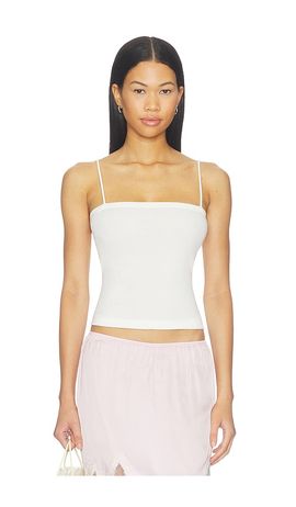 St. Agni St. Agni Organic Cotton Square Neck Cami