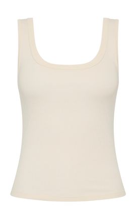 St. Agni St. Agni Organic Scooped Ballerina Cotton top