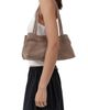 St. Agni St. Agni Origami Medium Suede Shoulder Bag - 5