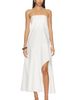 St. Agni St. Agni Oxford Strapless Asymmetrical Dress - 1