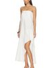 St. Agni St. Agni Oxford Strapless Asymmetrical Dress - 2