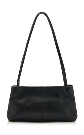 St. Agni St. Agni Petit Origami Leather Shoulder Bag
