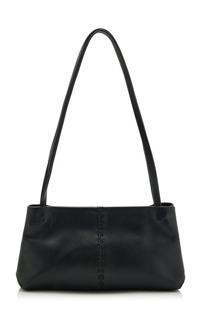 St. Agni St. Agni Petit Origami Leather Shoulder Bag