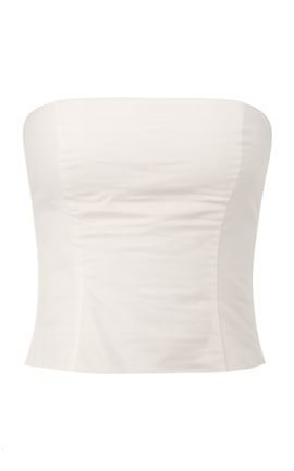 St. Agni St. Agni Raw Minimal Bodice Silk Top