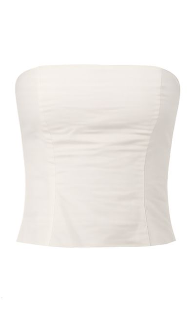 St. Agni St. Agni Raw Minimal Bodice Silk Top