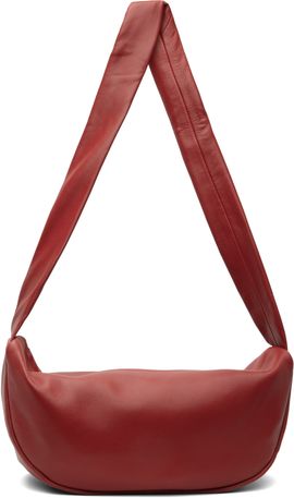 St. Agni St. Agni Red Soft Crescent Bag