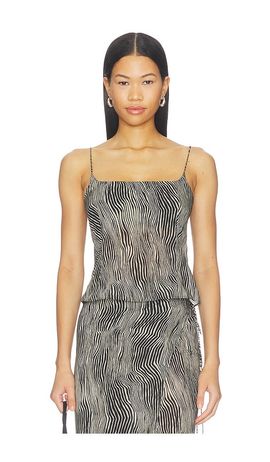 St. Agni St. Agni Savannah Silk Cami Top