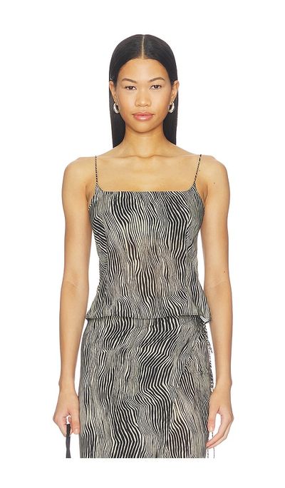 St. Agni St. Agni Savannah Silk Cami Top