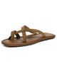 St. Agni St. Agni Soft Strap Slides toffee suede - 1