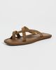 St. Agni St. Agni Soft Strap Slides toffee suede - 2