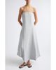 ST. AGNI ST. AGNI Strapless Cotton Jersey Dress - 1